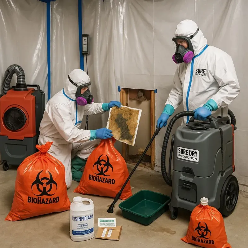 Contaminated Water Handling Protocols process in Churubusco, IN