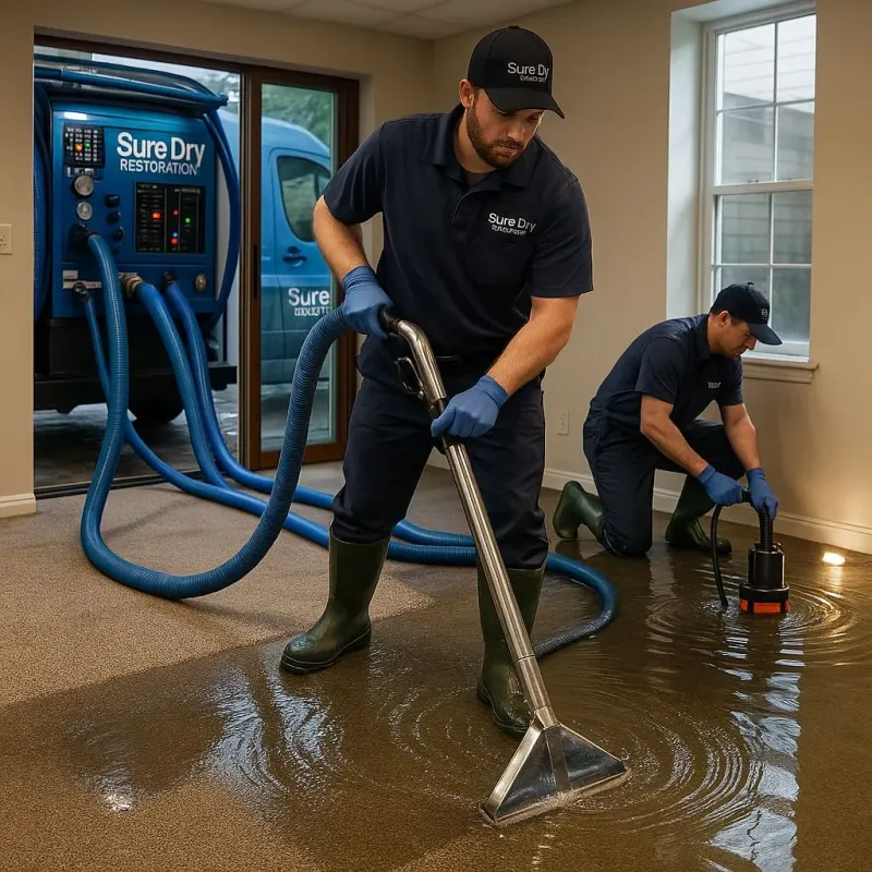 Water Extraction and Removal process in Churubusco, IN